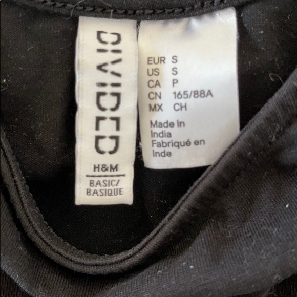 Divided crop top - Picture 2 of 2